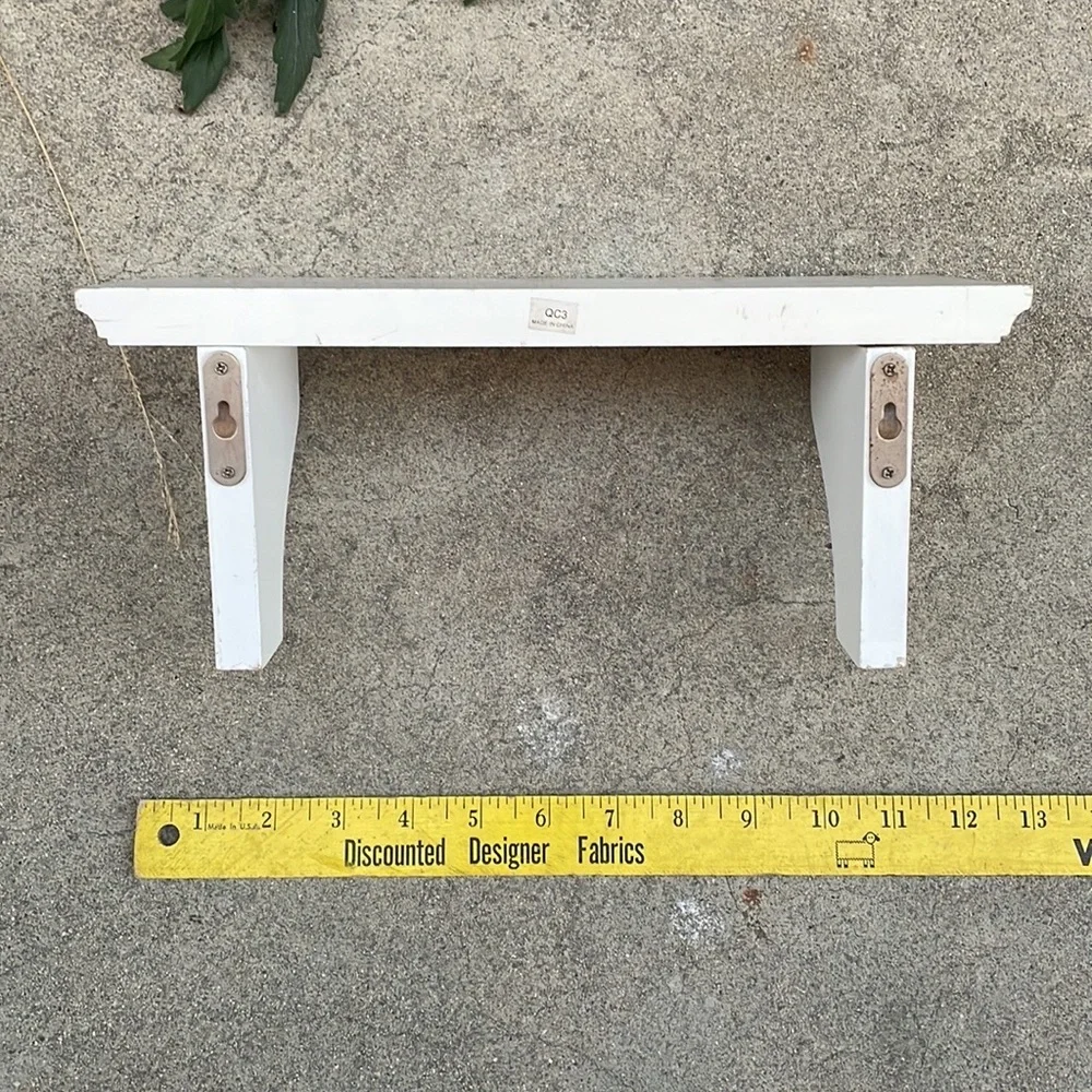 Vintage wooden shelf